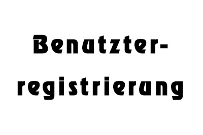 Benutzerregistrierung