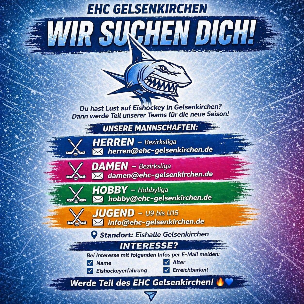 wir suchen dich